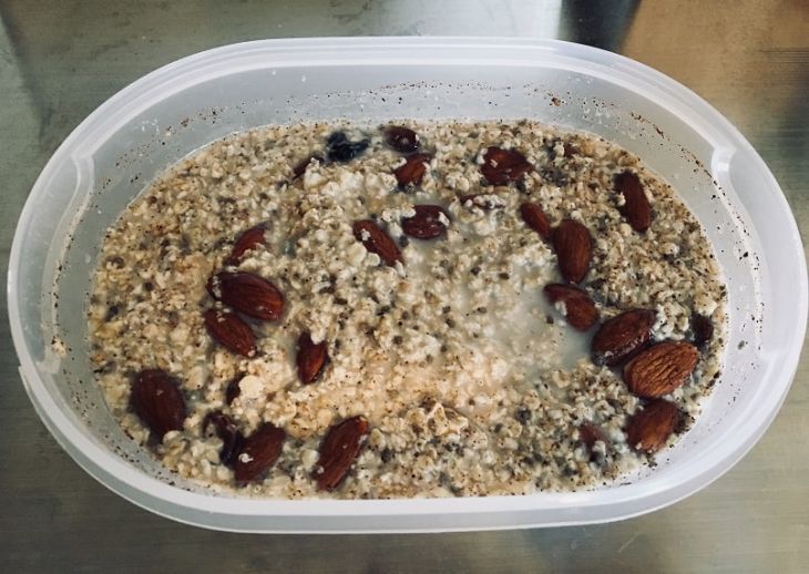 overnight oats opskrift morgenmad